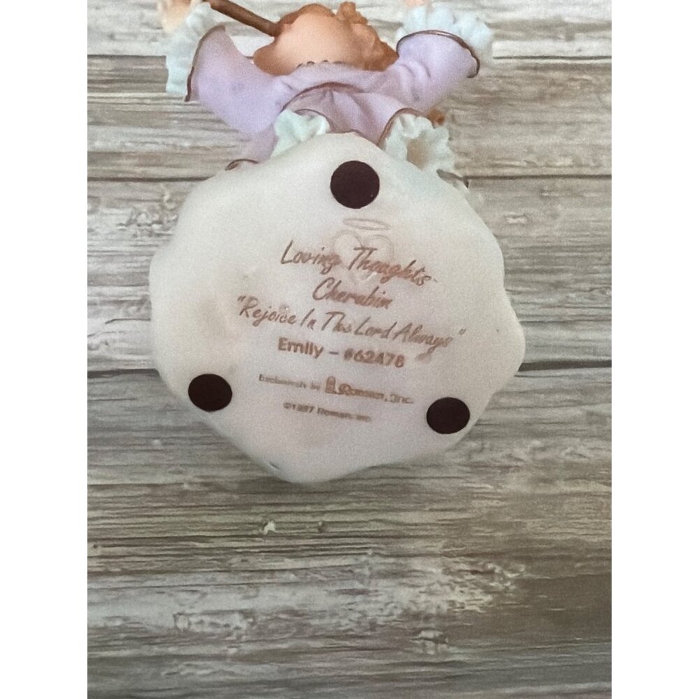 Roman Inc “Loving Thoughts Cherubim” Figurine 3-Pc Lot Emily Best Friends w/Box - Picture 10 of 16